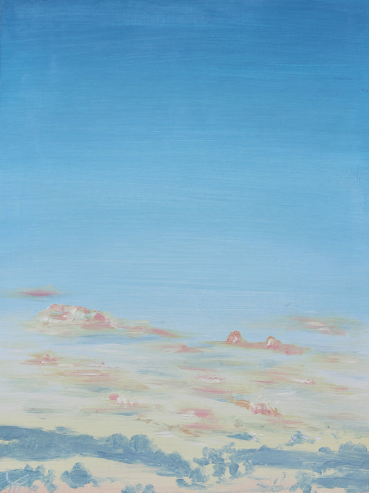 Wolken III // Öl, 24x32cm