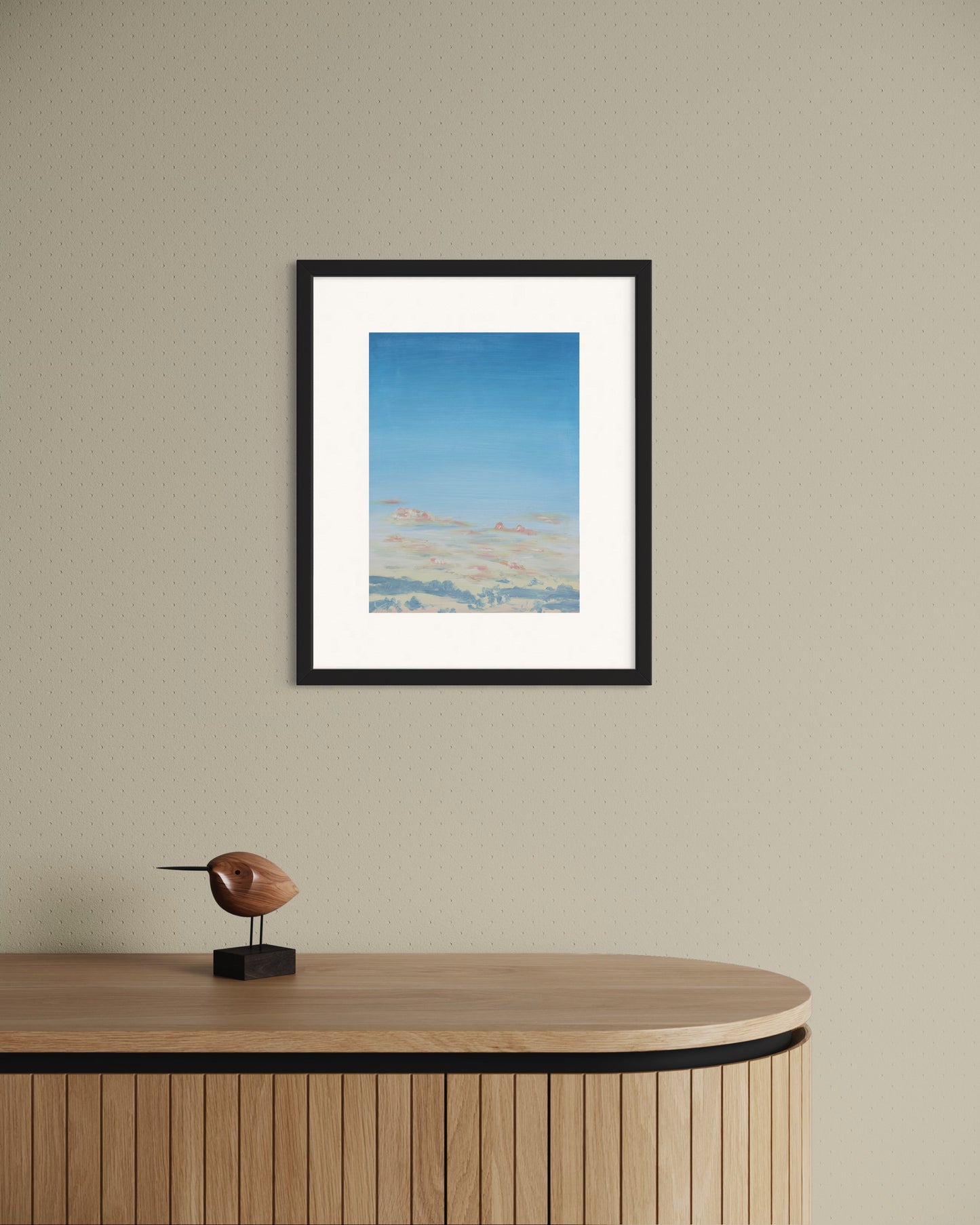 Wolken III // Öl, 24x32cm