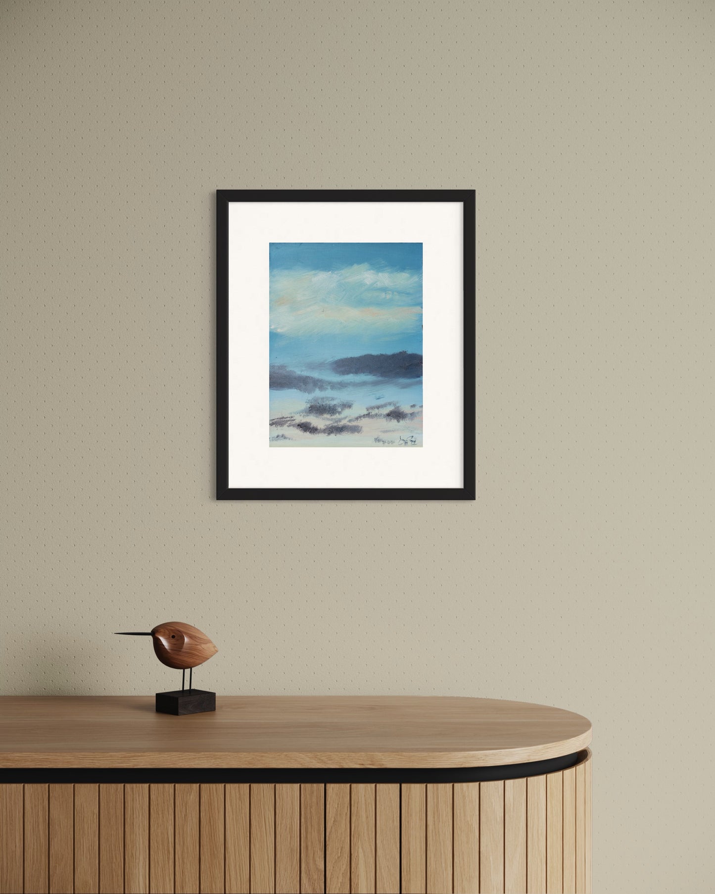 Wolken II // Öl, 24x32cm