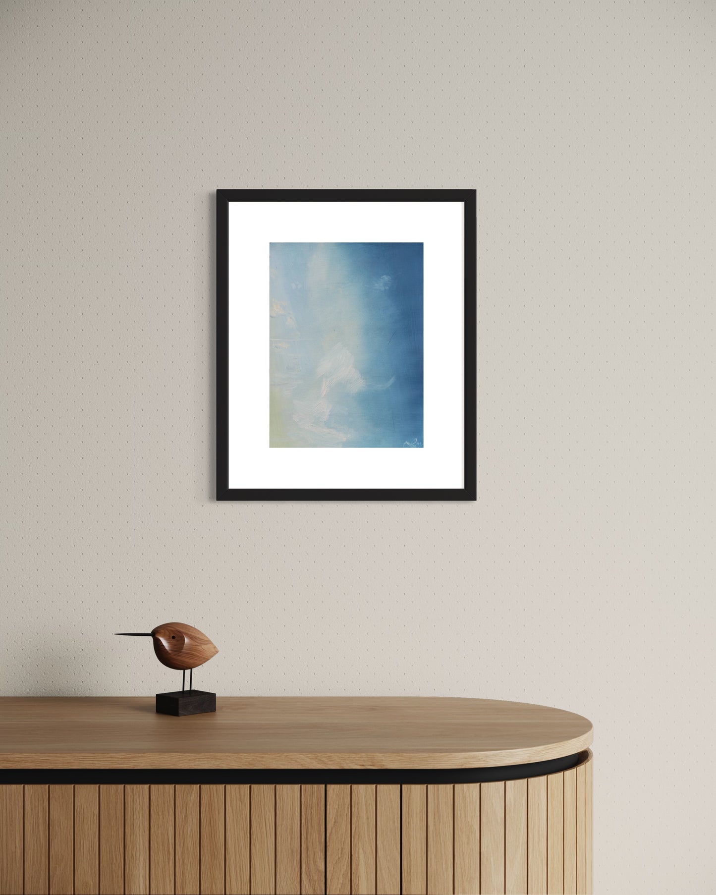 Wolken I // Öl, 24x32cm