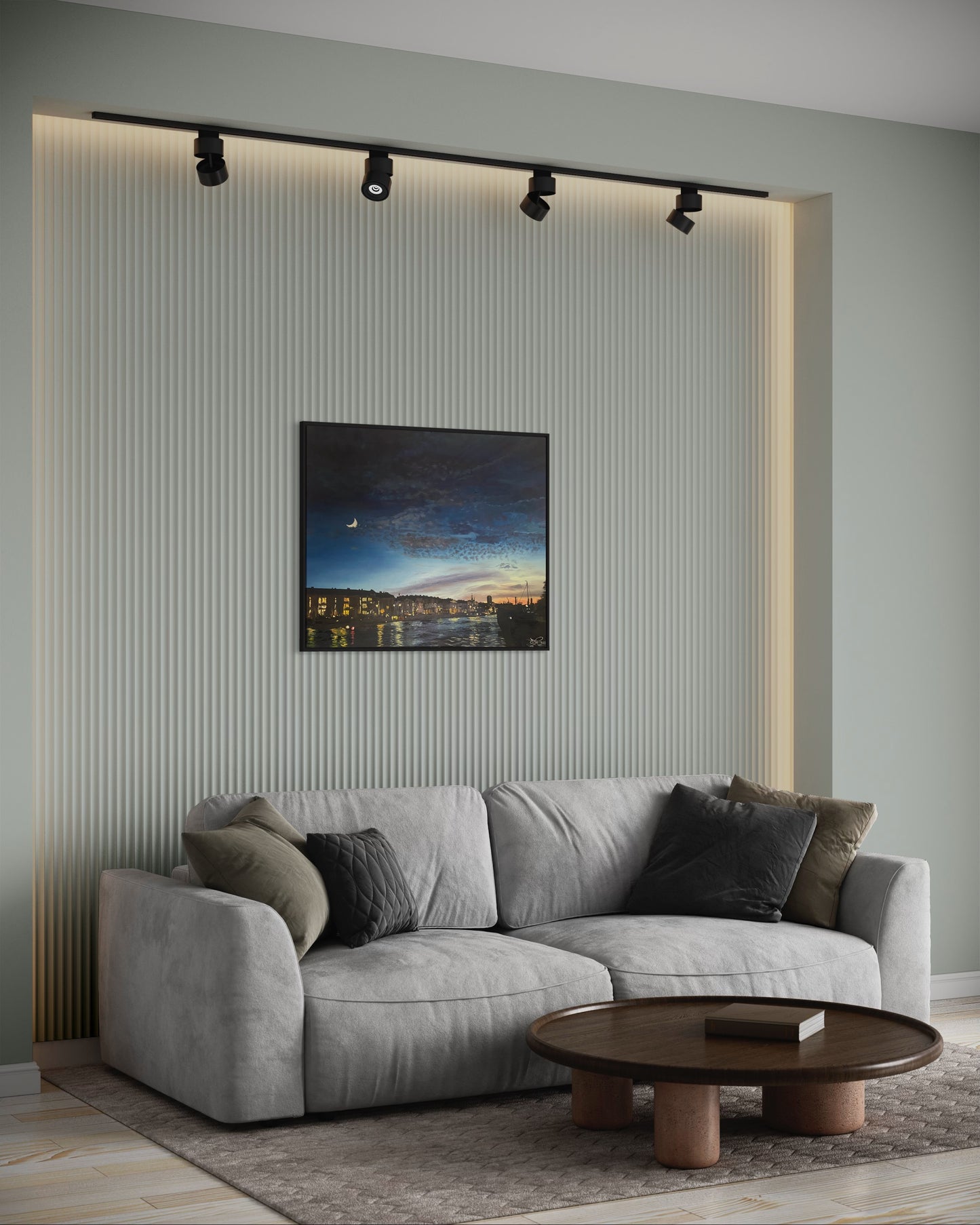 Amsteldorp Sunset // Öl, 80x100cm