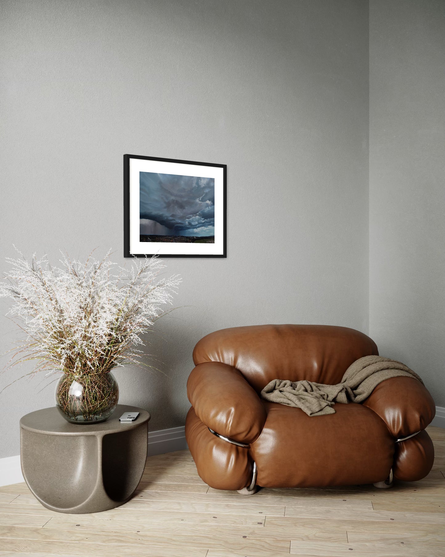 Regenzeit II // Öl, 36x48cm