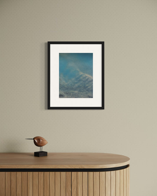 Wolken VII // Öl, 32x24cm